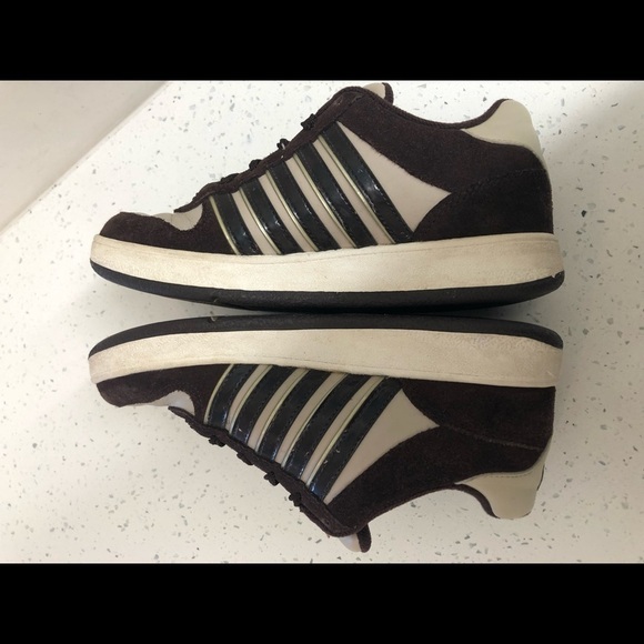 K-Swiss Shoes in K-Swiss | Brown - Walmart.com K-Swiss womens brown sneakers size 7